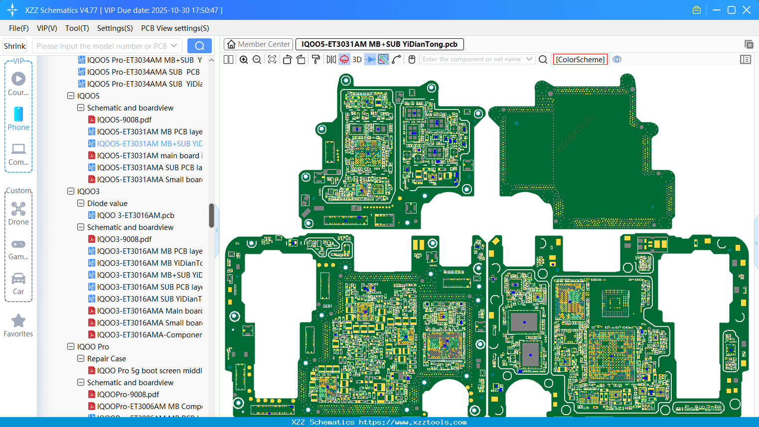 VIVO IQOO5-ET3031AM MB+SUB bitmap